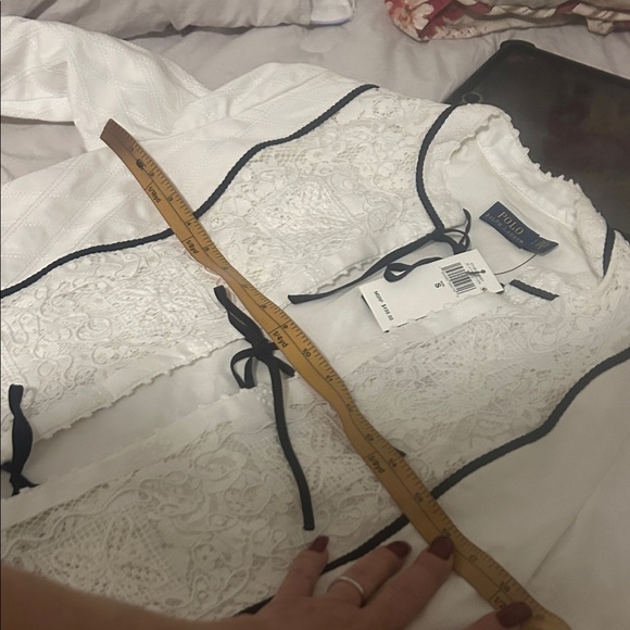 Polo by Ralph Lauren White Jacket with Black Accents - Picture 13 of 16